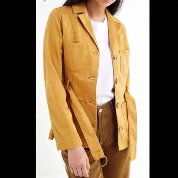 Urban Outfitters Mustard Jacket - Picture 1 of 7